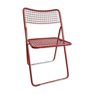 Nels Gammelgaard Ted Net red Chair