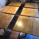 Solid wood bistro table set