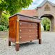 Commode en acajou d’époque empire estampillée courte