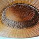 Braided wicker hat