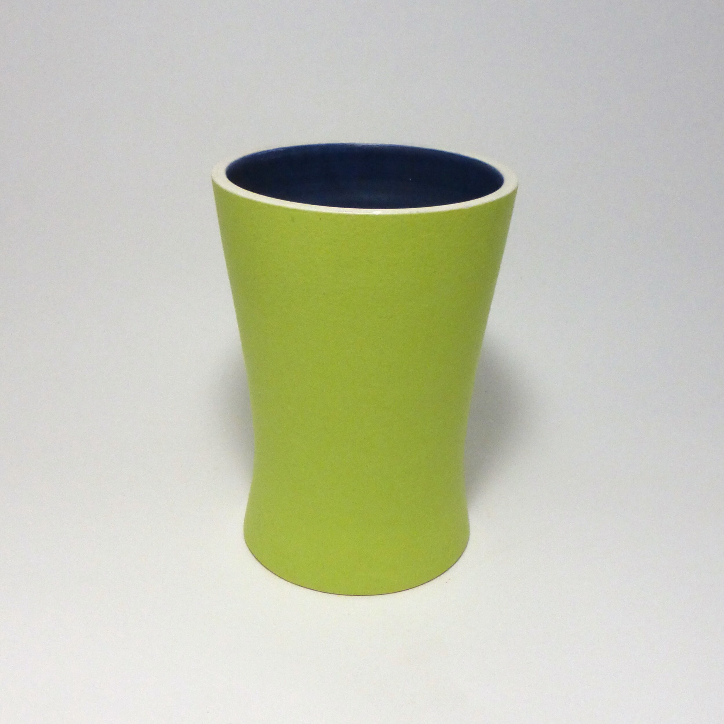Vase anis en céramique Flavia Montelupo 1990
