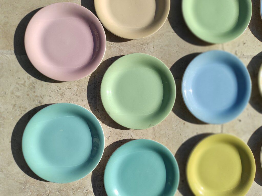 Vintage flat plates