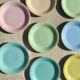 Assiettes plates vintage