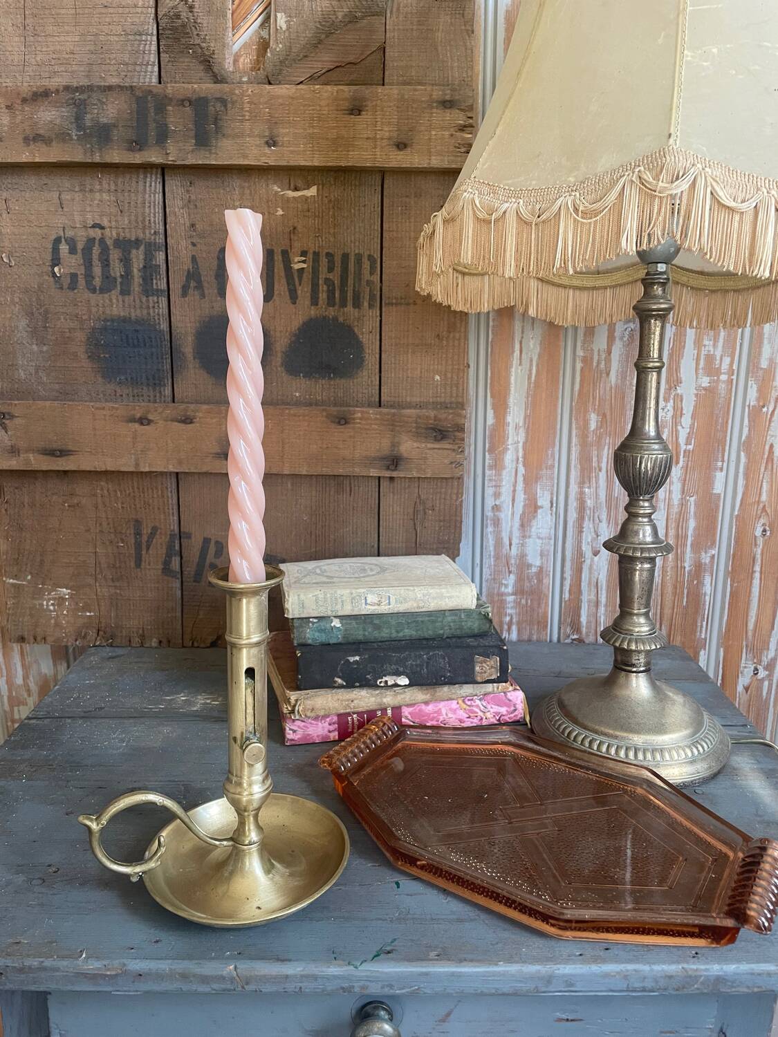 “Cellar Rat” Candle Holder