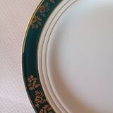 Assiettes plates Céranord, modèle Kléber