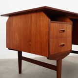 Teak desk, Danish design, 1970s, production: Denmark
