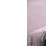 Vintage Art Déco Streamline Burled Wood Tubular Steel Bauhaus Bed, 1920s