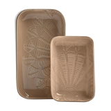 Coffret plats grège brillant S,M
