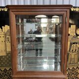 Two-body sideboard - oak store window 1900