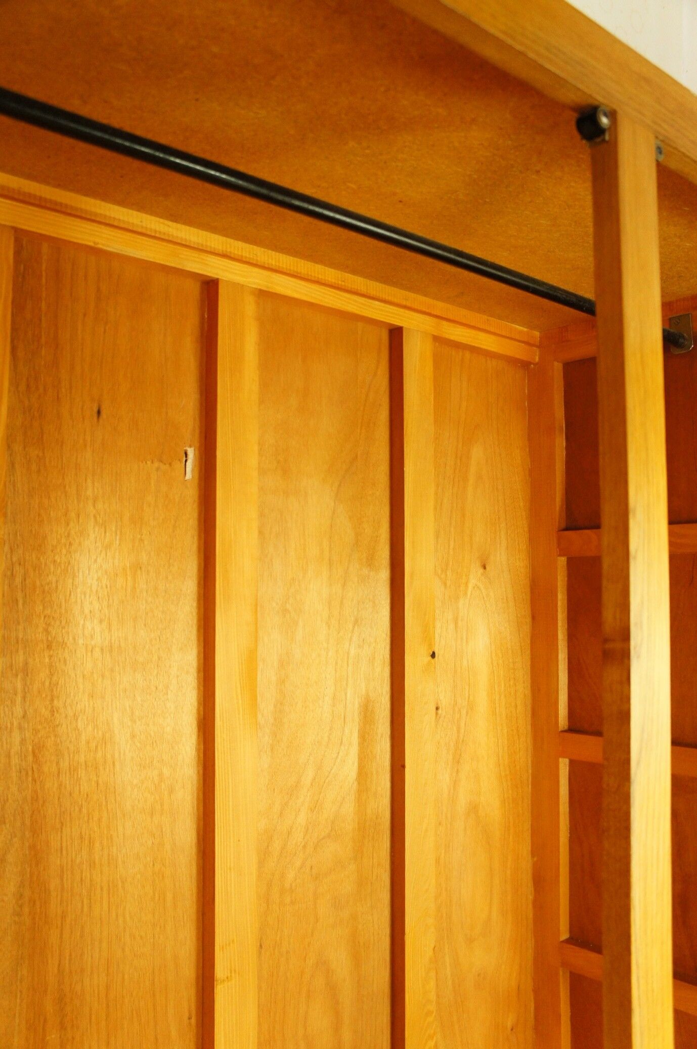 Modernist gilded oak cabinet circa 1960