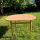 Superellipse table by Bruno Mathsson and Piet Hein for Fritz Hansen, Denmark 1980s