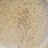 Set of 5 plates with compartments in vintage Longchamp sandstone