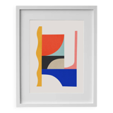 Handmade painting framed