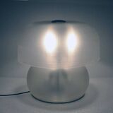 Large methacrylate table lamp, Italy, 1970s