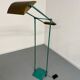 Postmodernist 1980s vintage metal halogen lamp