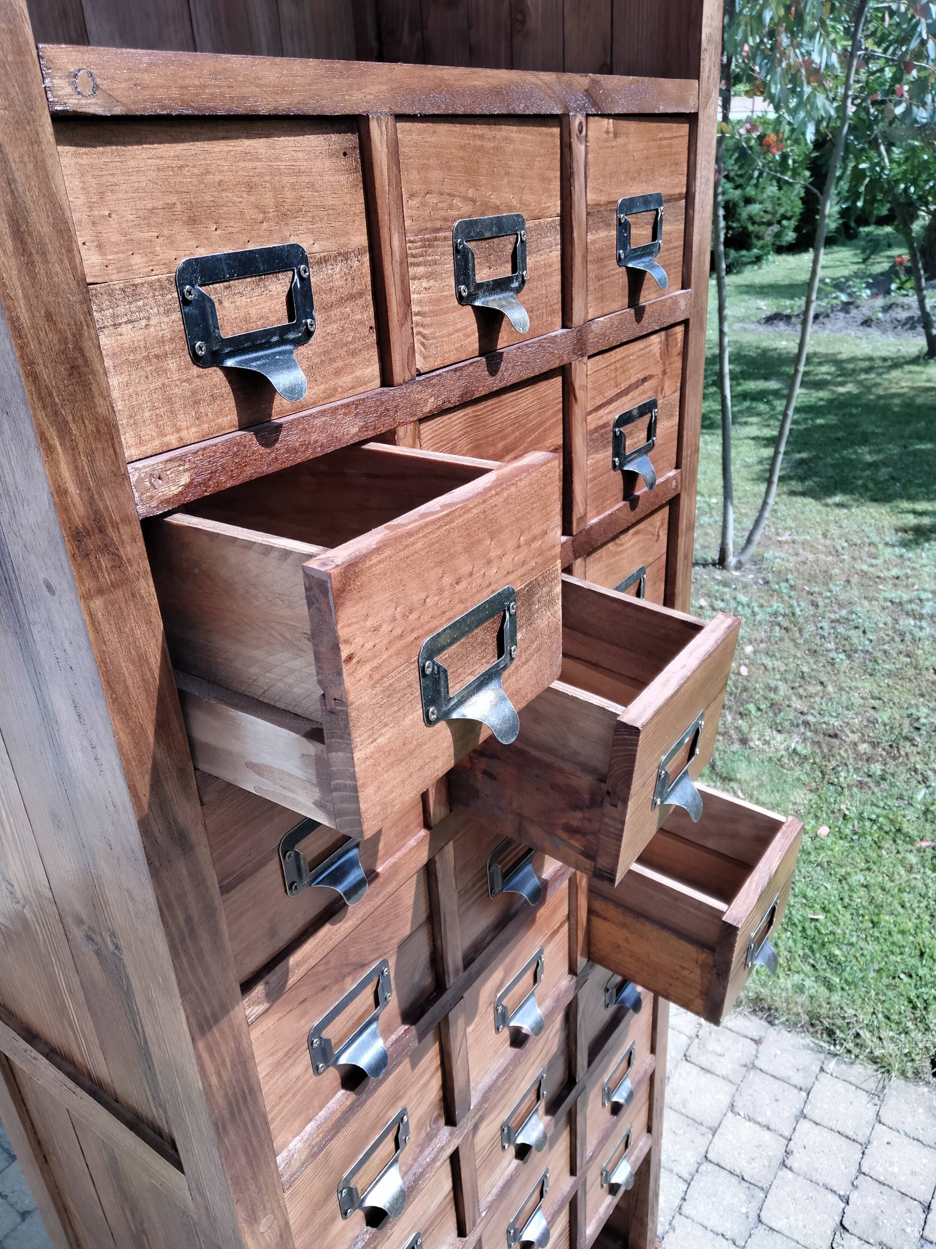 Haberdashery furniture.