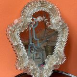 Crystal and Murano glass mirror