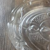 Old bottle bottom or glass moulded pocket tray