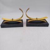 Gold Starry bookends.
