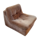 Vintage velvet armchair