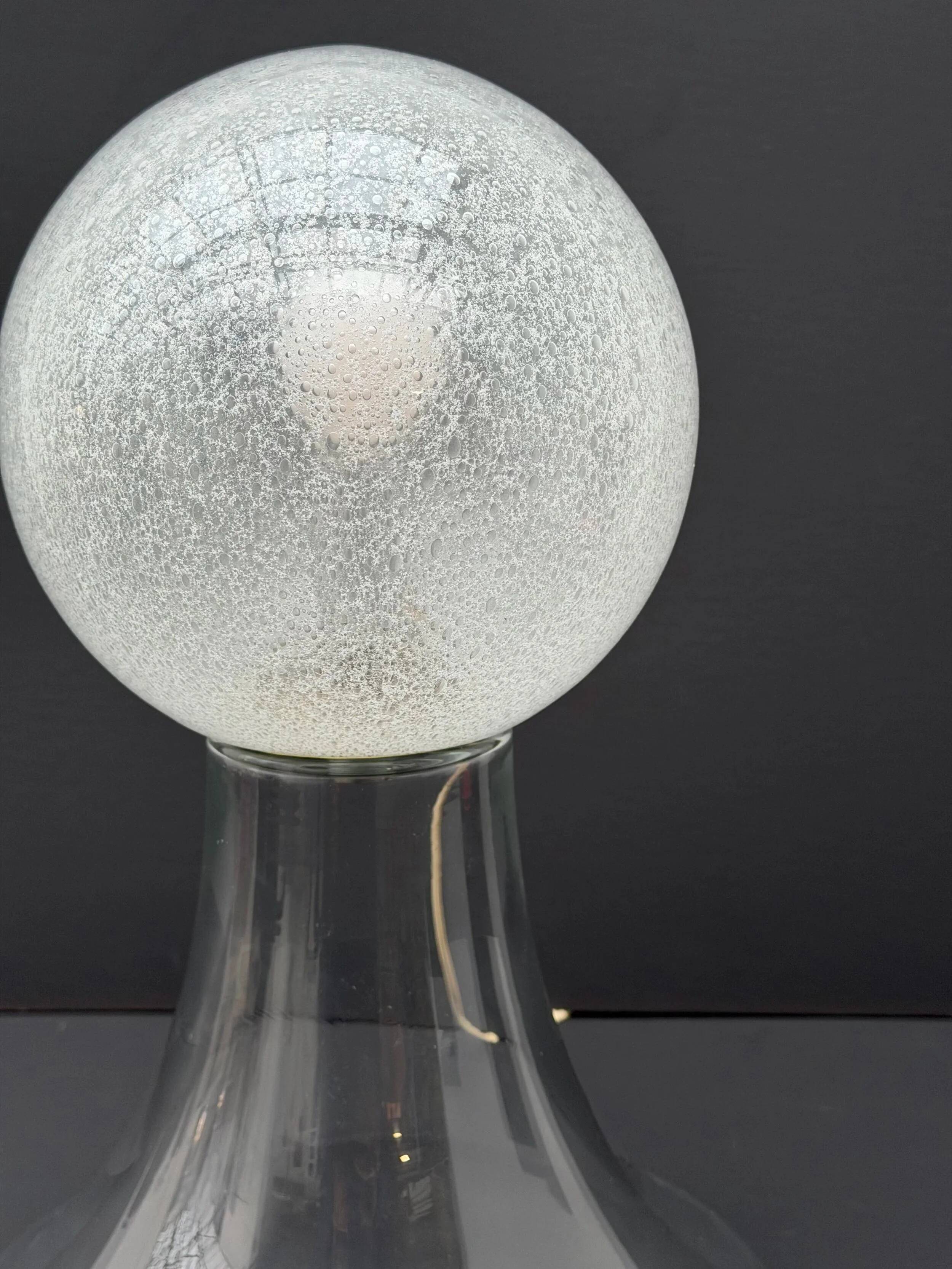 Murano glass lamp, Italy 1970