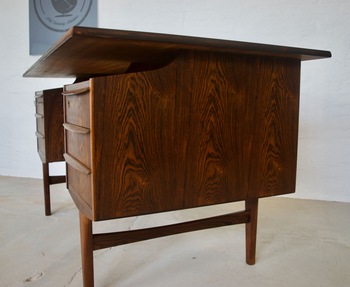 Danish Mid-Century Rosewood Desk