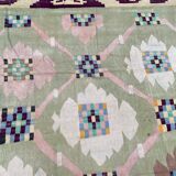 Large flat carpet Durhi India 317x482 cm