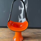 Art Deco blown glass vase