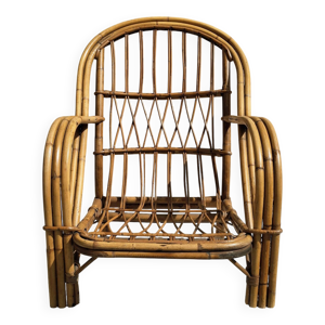 Fauteuil en rotin audoux-minnet