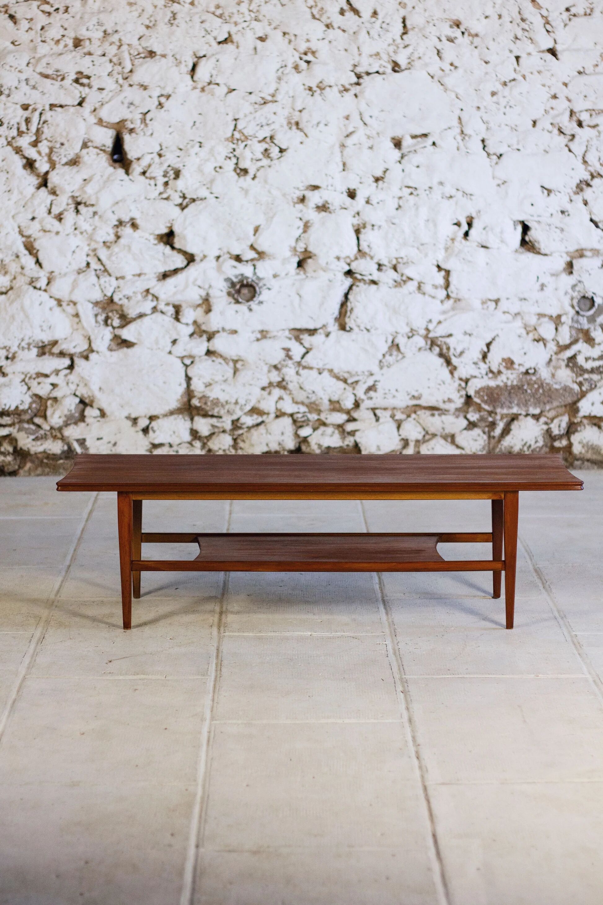 Mid-Century coffee table in solid teak by Richard Hornby for Fyne Ladye, 1960.