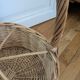 Wicker bottle basket