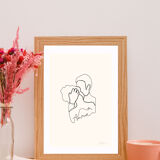 "ink - love" illustration