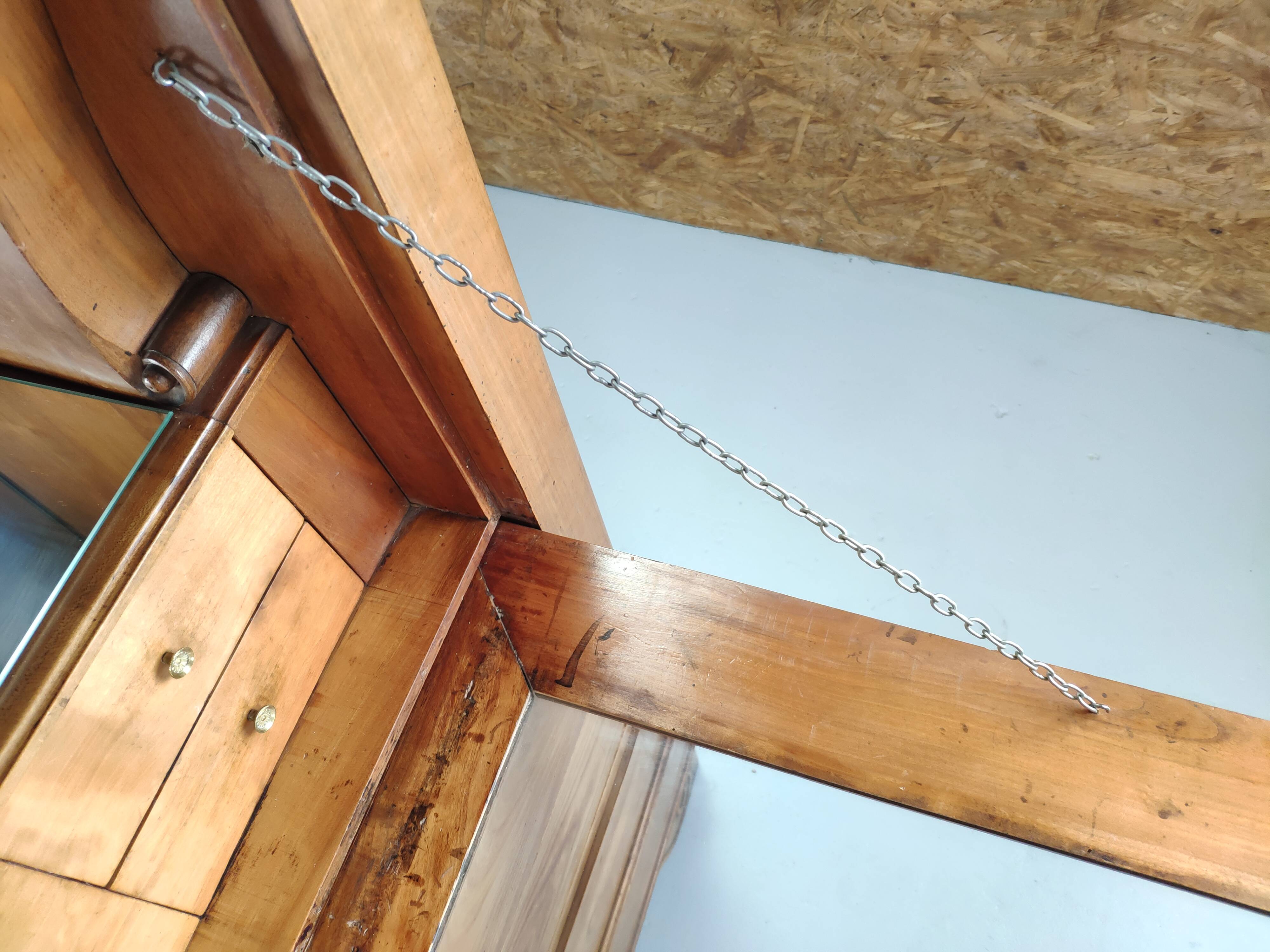 Louis Philippe glazed style secretary