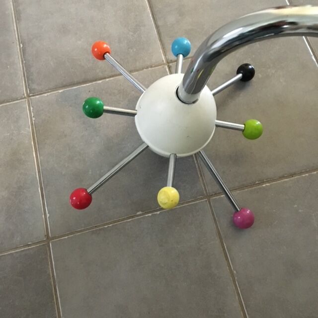 Sputnik wall coat rack