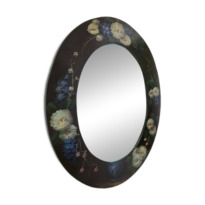 Miroir vintage peint - main