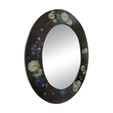 Miroir vintage peint main