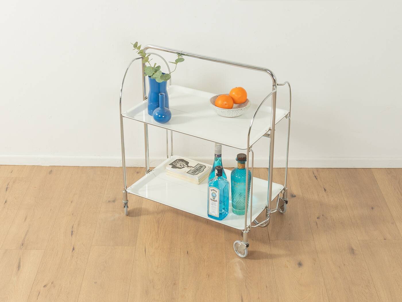 Dinett serving trolley, bremshey