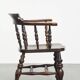 English antique side/desk/captain's chair from the early 1800s