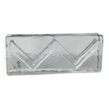 Murano glass pocket emptier by Leucos, Italy 1970s