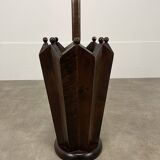 Art Deco wooden umbrella stand