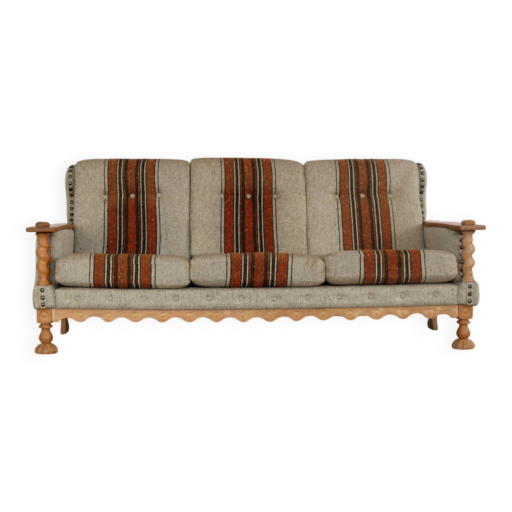 canapé brutaliste | sofa | années 1960 | danois