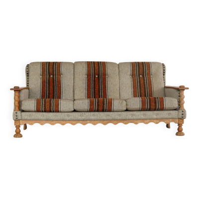 canapé brutaliste   sofa   années 1960   danois