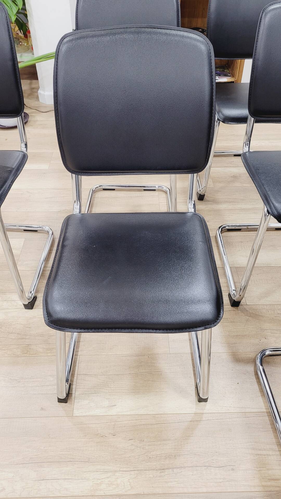 Six vintage chairs