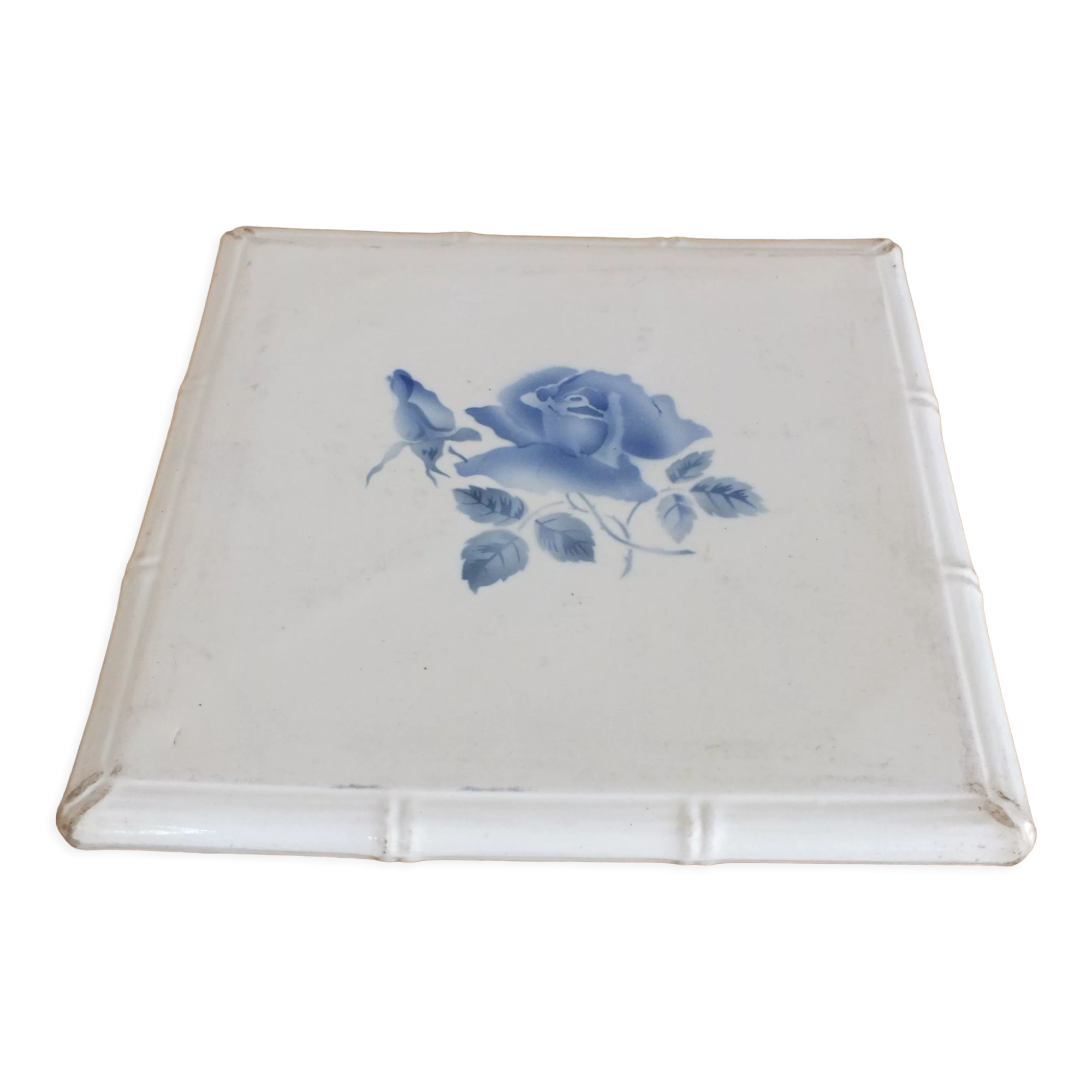 Old trivia Sarreguemines and Digoin - Rose Bleue