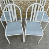 Set of 4 Robert Mallet-Stevens chairs, 1960s