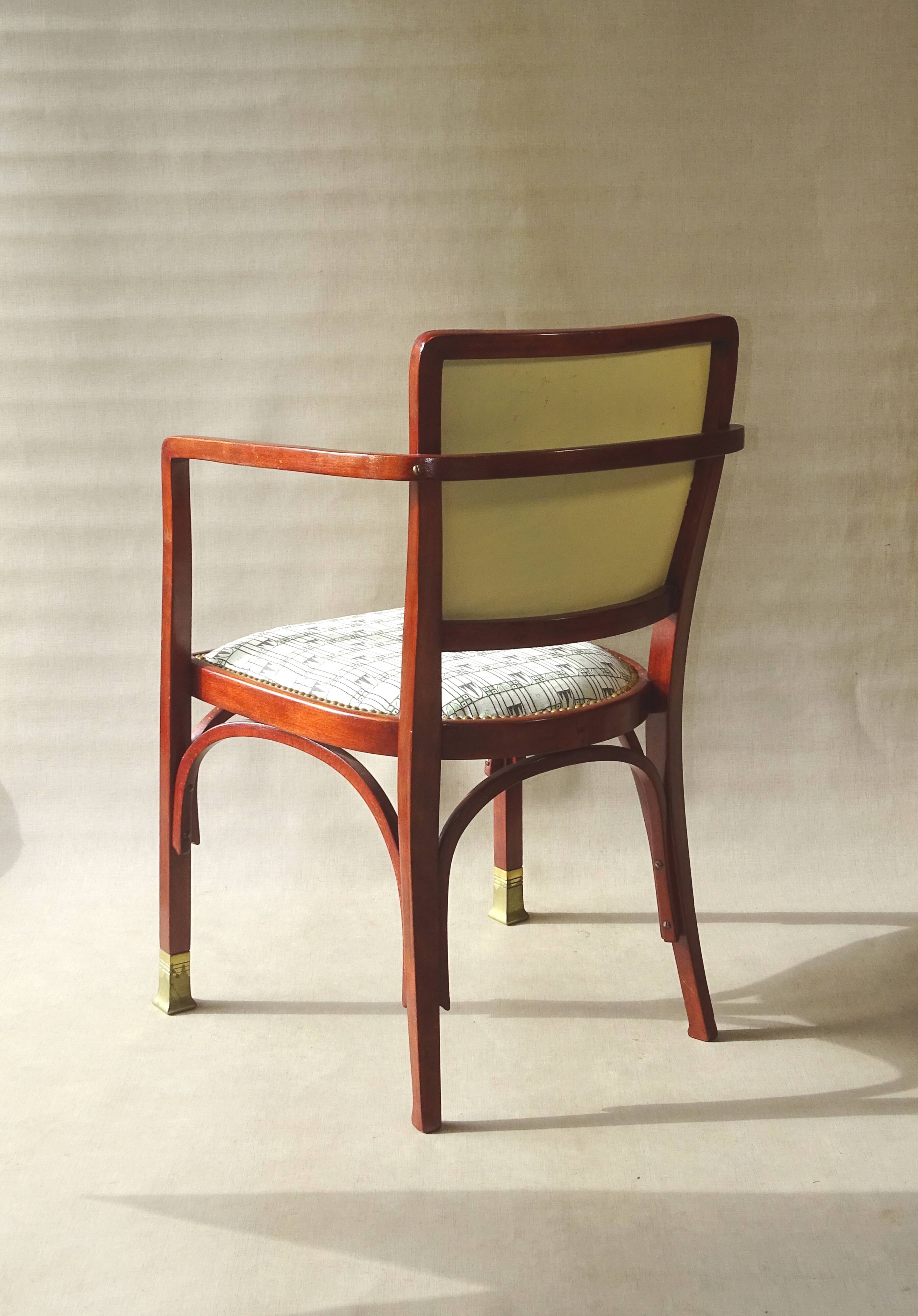 Kohn Armchair No. 719, Vienna Secession 1905 (Siegel /Moser)