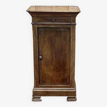 Late 19th century fruit wood bedside table