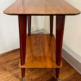 Table desserte pieds compas vintage 1950