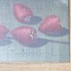 Tableau - Nature morte : Verre de vin et fraises
