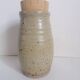 Enamelled stoneware pot